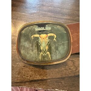 Vintage Eagles Rock Band Belt Buckle